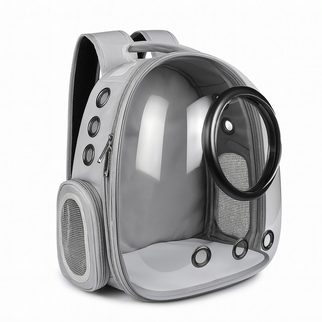 Furvo AstroPod™ Bubble Window Cat Backpack – Space-Pod Design Pet Carrier with Breathable Hard Shell