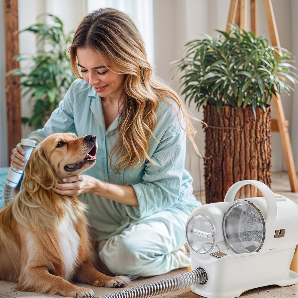 Dog Grooming Vacuum Kit