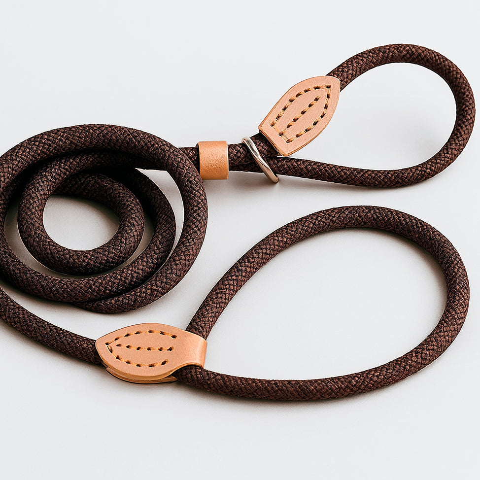 Furvo GlideLock™ Leash – No-Pull Slip Design with Adjustable Collar, Climbing Rope Strength & Soft Grip Comfort