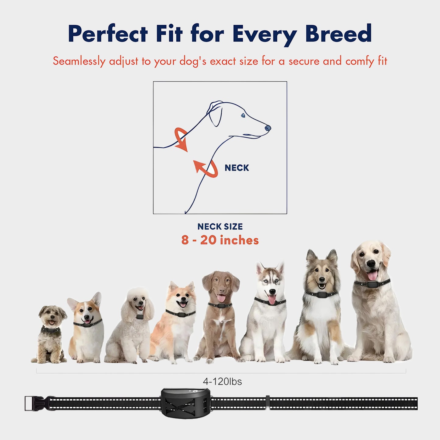 Furvo 2 in 1 Wireless Dog Fence & Training Collar
