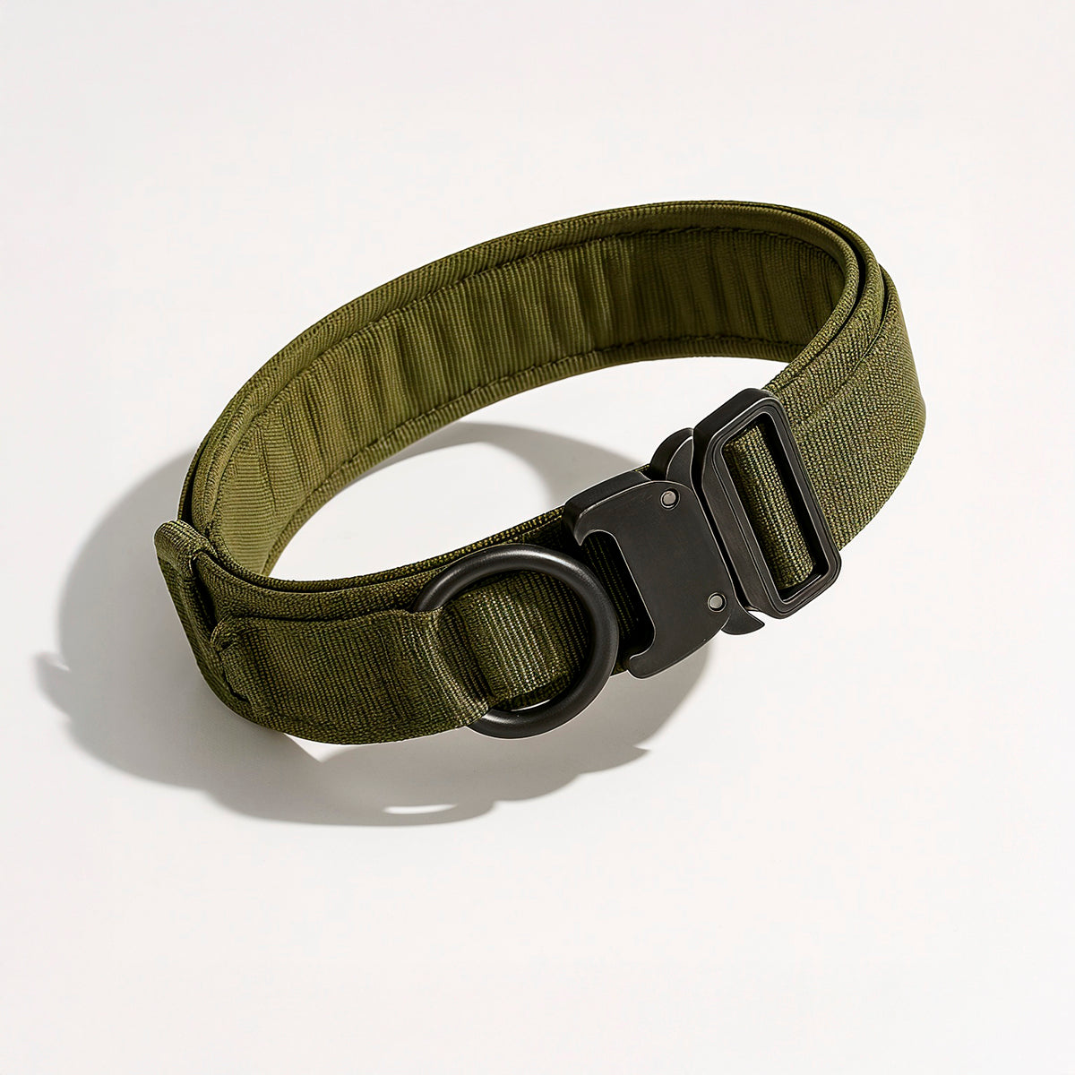 Furvo ControlTac™ Military Dog Collar – 1050D Nylon, Control Handle, Metal Buckle, Adjustable Fit (M–XL)