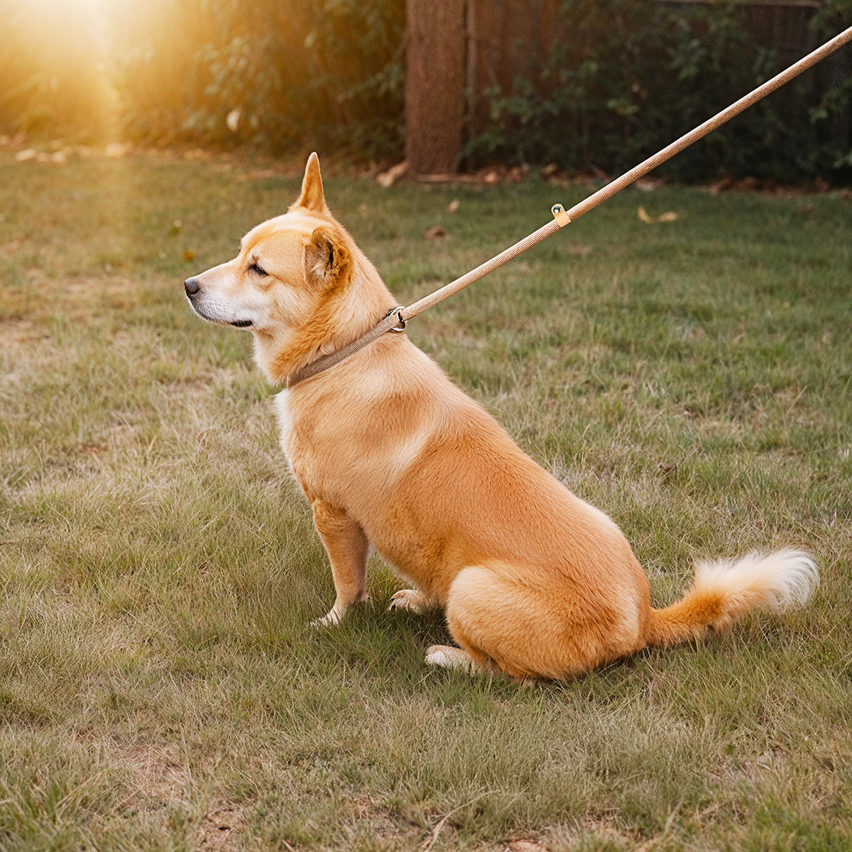 Furvo GlideLock™ Leash – No-Pull Slip Design with Adjustable Collar, Climbing Rope Strength & Soft Grip Comfort
