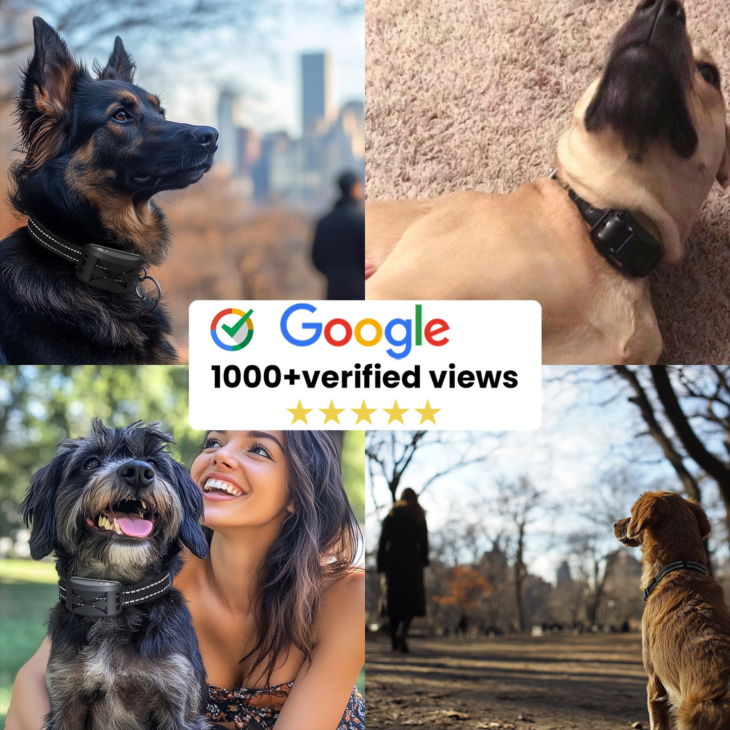 Furvo 2 in 1 Wireless Dog Fence & Training Collar