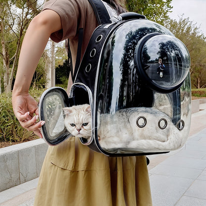 Furvo AstroPod™ Bubble Window Cat Backpack – Space-Pod Design Pet Carrier with Breathable Hard Shell