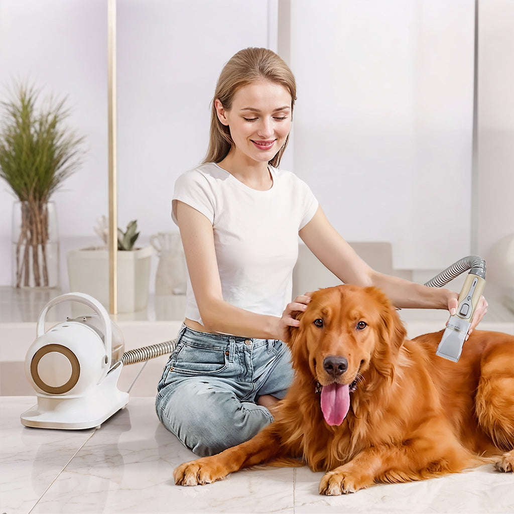 Dog Grooming Vacuum Kit