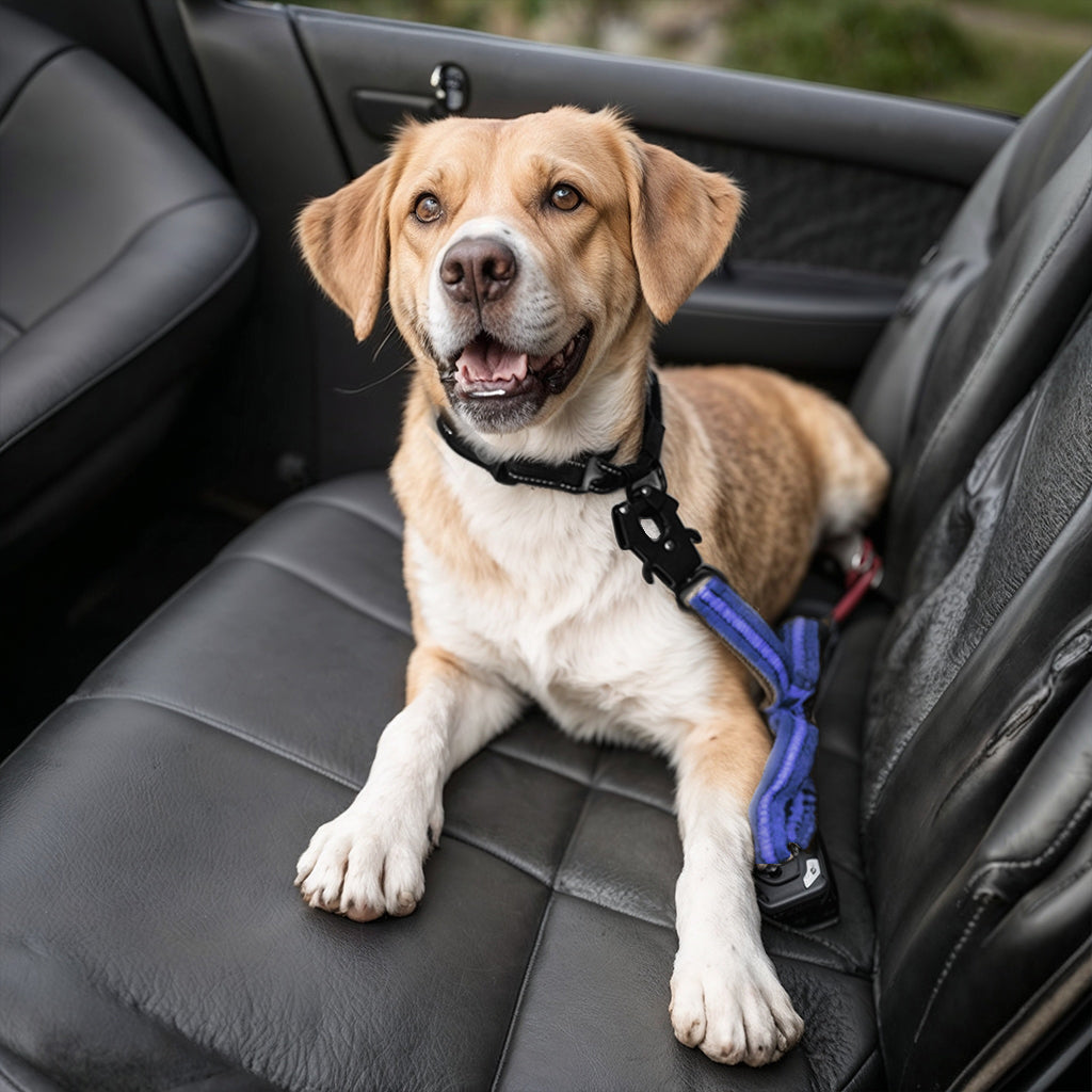 Furvo ControlTac™ Tactical Dog Leash – Heavy-Duty Bungee, Quick-Release Carabiner, Reflective, Dual Handles, Seatbelt Clip