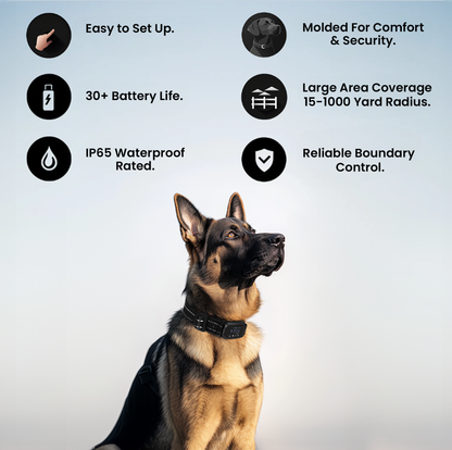 Furvo Dog GPS Wireless Dog Fence Collar